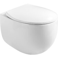 Унитаз подвесной Roxen Egg в комплекте с инсталляцией StounFix Dual Fresh 6 в 1 968442 (кнопка: сатин) - Превью изображения №3 — Интернет-магазин samo.by