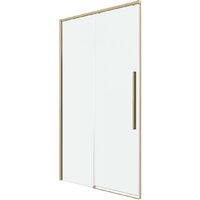 Душевая дверь Grossman Galaxy 140x195 100.K33.01.140.32.00 (золото сатин/стекло прозрачное) - Превью изображения №2 — Интернет-магазин samo.by