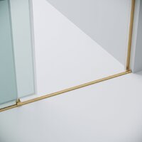 Душевая дверь Grossman Galaxy 140x195 100.K33.01.140.32.00 (золото сатин/стекло прозрачное) - Превью изображения №6 — Интернет-магазин samo.by