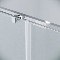 Душевой уголок Grossman Cosmo 100х100х195 120.K33.02.1010.10.02 (хром/стекло шиншилла) - Превью изображения №5 — Интернет-магазин samo.by