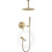 Душевая система  Filarete Roun FL1022 (матовое золото) - Превью изображения №17 — Интернет-магазин samo.by