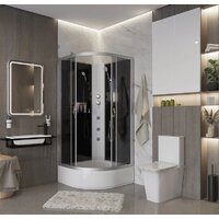 Душевая кабина Niagara NG-3503-14BKG 80x80x215 - Превью изображения №3 — Интернет-магазин samo.by