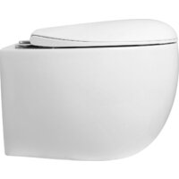 Унитаз подвесной Roxen Egg в комплекте с инсталляцией StounFix Dual Fresh 6 в 1 964245 (кнопка: белое стекло) - Превью изображения №7 — Интернет-магазин samo.by