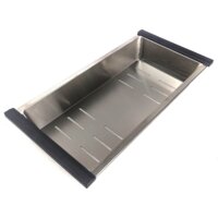 Кухонная мойка Roxen Simple 560220-55B PVD графит (с коландером и дозатором) - Превью изображения №12 — Интернет-магазин samo.by