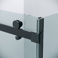Душевой уголок Grossman Classic 100x90x195 120.K33.04.1090.21.00 (черный матовый/стекло прозрачное) - Превью изображения №9 — Интернет-магазин samo.by
