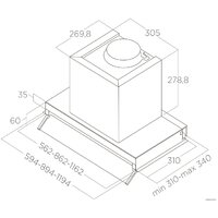 Кухонная вытяжка Elica Boxin LX/IX/A/90 PRF0114761A - Превью изображения №4 — Интернет-магазин samo.by