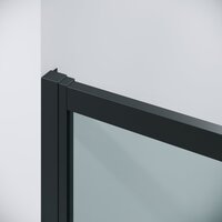 Душевой уголок Grossman Cosmo 130x80x195 120.K33.02.1380.21.00 (черный матовый/стекло прозрачное) - Превью изображения №5 — Интернет-магазин samo.by