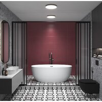 Ванна Wellsee Éclatant 159x74 231301003 (отдельностоящая ванна белый глянец, экран, ножки, сифон-автомат матовый черный) - Превью изображения №8 — Интернет-магазин samo.by