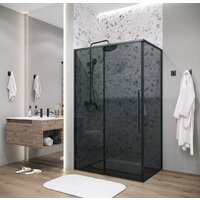 Душевой уголок Grossman Galaxy 130x90x195 120.K33.01.1390.21.10 (черный матовый/тонированное стекло) - Превью изображения №6 — Интернет-магазин samo.by