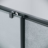 Душевой уголок Grossman Cosmo 130x80x195 120.K33.02.1380.21.02 (черный матовый/стекло шиншилла) - Превью изображения №3 — Интернет-магазин samo.by