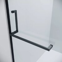 Душевой уголок Grossman Pragma 120x80x195 120.K33.03.1280.21.00 (черный матовый/прозрачное стекло) - Превью изображения №2 — Интернет-магазин samo.by