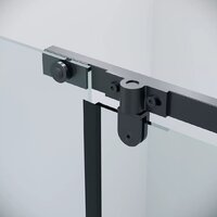 Душевой уголок Grossman Pragma 120x80x195 120.K33.03.1280.21.00 (черный матовый/прозрачное стекло) - Превью изображения №5 — Интернет-магазин samo.by