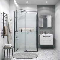 Душевой уголок Grossman Pragma 120x80x195 120.K33.03.1280.21.00 (черный матовый/прозрачное стекло) - Превью изображения №8 — Интернет-магазин samo.by