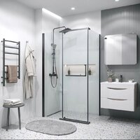 Душевой уголок Grossman Pragma 120x80x195 120.K33.03.1280.21.00 (черный матовый/прозрачное стекло) - Превью изображения №7 — Интернет-магазин samo.by