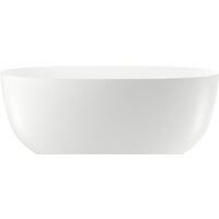 Ванна Wellsee Éclatant 159x74 231301002 (отдельностоящая ванна белый глянец, экран, ножки, сифон-автомат глянцевый белый) - Превью изображения №3 — Интернет-магазин samo.by