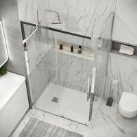 Душевой уголок Grossman Cosmo 130х100х195 120.K33.02.1310.10.00 (хром/прозрачное стекло) - Превью изображения №9 — Интернет-магазин samo.by