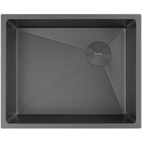 Кухонная мойка ZorG Zerox 54 U / IF Side SF Zurinox PVD Gunblack - Превью изображения №3 — Интернет-магазин samo.by