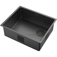 Кухонная мойка ZorG Zerox 54 U / IF Side SF Zurinox PVD Gunblack - Превью изображения №2 — Интернет-магазин samo.by