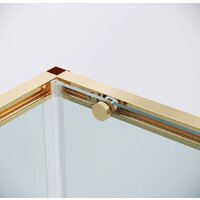 Душевой уголок Grossman Galaxy 130x90x195 120.K33.01.1390.32.00 (золото сатин/прозрачное стекло) - Превью изображения №4 — Интернет-магазин samo.by