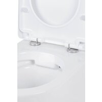 Унитаз подвесной Roxen Antares в комплекте с инсталляцией StounFix Dual Fresh 6 в 1 968050 (кнопка: брашированное золото) - Превью изображения №7 — Интернет-магазин samo.by