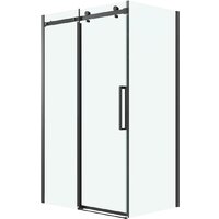 Душевой уголок Grossman Classic 110x80x195 120.K33.04.1180.21.00 (черный матовый/стекло прозрачное) - Превью изображения №1 — Интернет-магазин samo.by