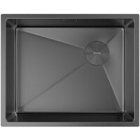 Кухонная мойка ZorG Zerox 54 U / IF Side SF PVD Gunblack - Превью изображения №3 — Интернет-магазин samo.by