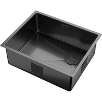 Кухонная мойка ZorG Zerox 54 U / IF Side SF PVD Gunblack - Превью изображения №2 — Интернет-магазин samo.by