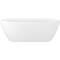 Ванна Wellsee Pro Line 170x80 28750103R (отдельностоящая ванна белый глянец, экран, ножки, сифон-автомат матовый черный) - Превью изображения №3 — Интернет-магазин samo.by