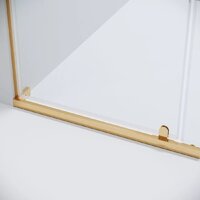 Душевой уголок Grossman Pragma 120x80x195 120.K33.03.1280.32.00 (золото сатин/прозрачное стекло) - Превью изображения №3 — Интернет-магазин samo.by