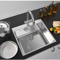 Кухонная мойка ZorG ZRN 5055 Premium - Превью изображения №5 — Интернет-магазин samo.by