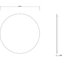  Roxen Зеркало Brimen 510195-80AF 80x80 - Превью изображения №12 — Интернет-магазин samo.by