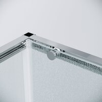 Душевой уголок Grossman Galaxy 140x80x195 120.K33.01.1480.10.02 (хром/стекло шиншилла) - Превью изображения №3 — Интернет-магазин samo.by