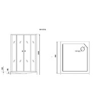 Душевая кабина Grossman GR272QR 120x80 - Превью изображения №2 — Интернет-магазин samo.by