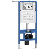 Унитаз подвесной Roxen Martin в комплекте с инсталляцией StounFix Dual Fresh 6 в 1 868621 (кнопка: оружейная сталь) - Превью изображения №2 — Интернет-магазин samo.by