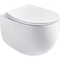 Унитаз подвесной Roxen Egg в комплекте с инсталляцией StounFix Dual Fresh 6 в 1 964195 (кнопка: черный матовый) - Превью изображения №6 — Интернет-магазин samo.by