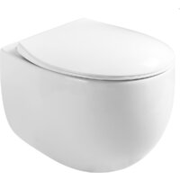 Унитаз подвесной Roxen Egg в комплекте с инсталляцией StounFix Dual Fresh 6 в 1 964195 (кнопка: черный матовый) - Превью изображения №5 — Интернет-магазин samo.by