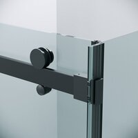 Душевой уголок Grossman Classic 110x90x195 120.K33.04.1190.21.00 (черный матовый/стекло прозрачное) - Превью изображения №8 — Интернет-магазин samo.by
