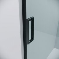 Душевой уголок Grossman Classic 110x90x195 120.K33.04.1190.21.00 (черный матовый/стекло прозрачное) - Превью изображения №7 — Интернет-магазин samo.by
