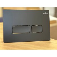 Унитаз подвесной Roxen Boro One Rimless 6 в 1 StounFix Dual Fresh 582388 (кнопка: черный матовый) - Превью изображения №13 — Интернет-магазин samo.by