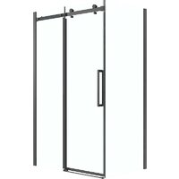 Grossman Classic 110x90x195 120.K33.04.1190.42.00 (графит сатин/стекло прозрачное)