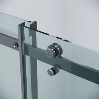 Душевой уголок Grossman Classic 110x90x195 120.K33.04.1190.42.00 (графит сатин/стекло прозрачное) - Превью изображения №3 — Интернет-магазин samo.by