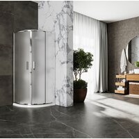 Душевой уголок Roxen Santi 55020-90C 90х90 (матовое стекло) - Превью изображения №6 — Интернет-магазин samo.by