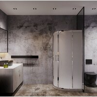 Душевой уголок Roxen Santi 55020-90C 90х90 (матовое стекло) - Превью изображения №3 — Интернет-магазин samo.by