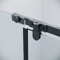 Душевой уголок Grossman Pragma 120x90x195 120.K33.03.1290.21.00 (черный матовый/стекло прозрачное) - Превью изображения №5 — Интернет-магазин samo.by
