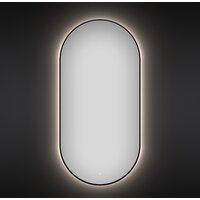 Wellsee Зеркало с фоновой LED-подсветкой 7 Rays' Spectrum 172201520, 50 х 90 см (с сенсором и регулировкой яркости освещения)