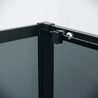 Душевой уголок Grossman Cosmo 100х100х195 120.K33.02.1010.21.10 (черный матовый/стекло тонированное) - Превью изображения №3 — Интернет-магазин samo.by