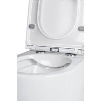 Унитаз подвесной Roxen Antares One Rimless 6 в 1 StounFix Dual Fresh 543169 (кнопка: черный матовый) - Превью изображения №8 — Интернет-магазин samo.by