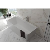 Ванна Belux Турин ТУ-1600 L (18, белый матовый/Solid Surface) - Превью изображения №3 — Интернет-магазин samo.by