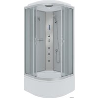 Душевая кабина Niagara NG-2307-14F 80x80x215 (матовое стекло) - Превью изображения №2 — Интернет-магазин samo.by