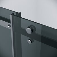 Душевой уголок Grossman Classic 120x80x195 120.K33.04.1280.21.10 (черный матовый/тонированное стекло) - Превью изображения №7 — Интернет-магазин samo.by